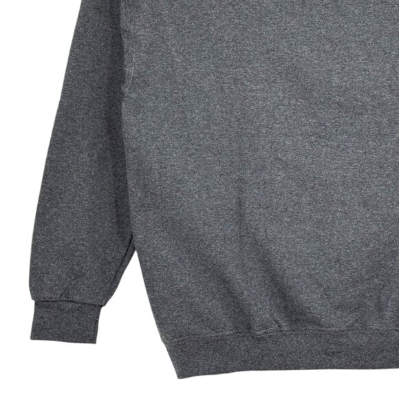 Athletic Works Men's Fleece Dark Gray Sweatshirt L (42-44) Moisture Wicking NWT - Picture 6 of 10